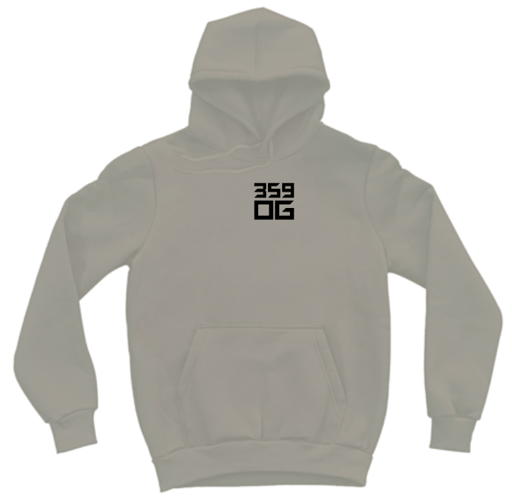 359OG Oversized Hoodie - Бежово
