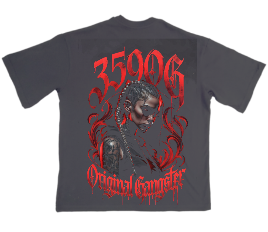 359OG Tee Girl Braids гръб