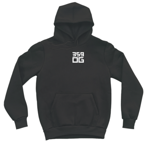 359OG Oversized Hoodie - Черен