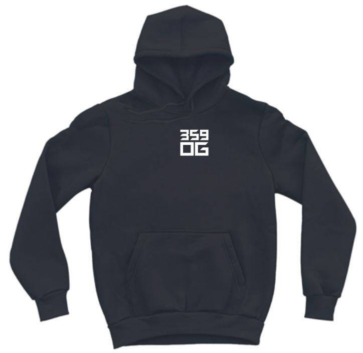 359OG Oversized Hoodie - Тъмно синьо