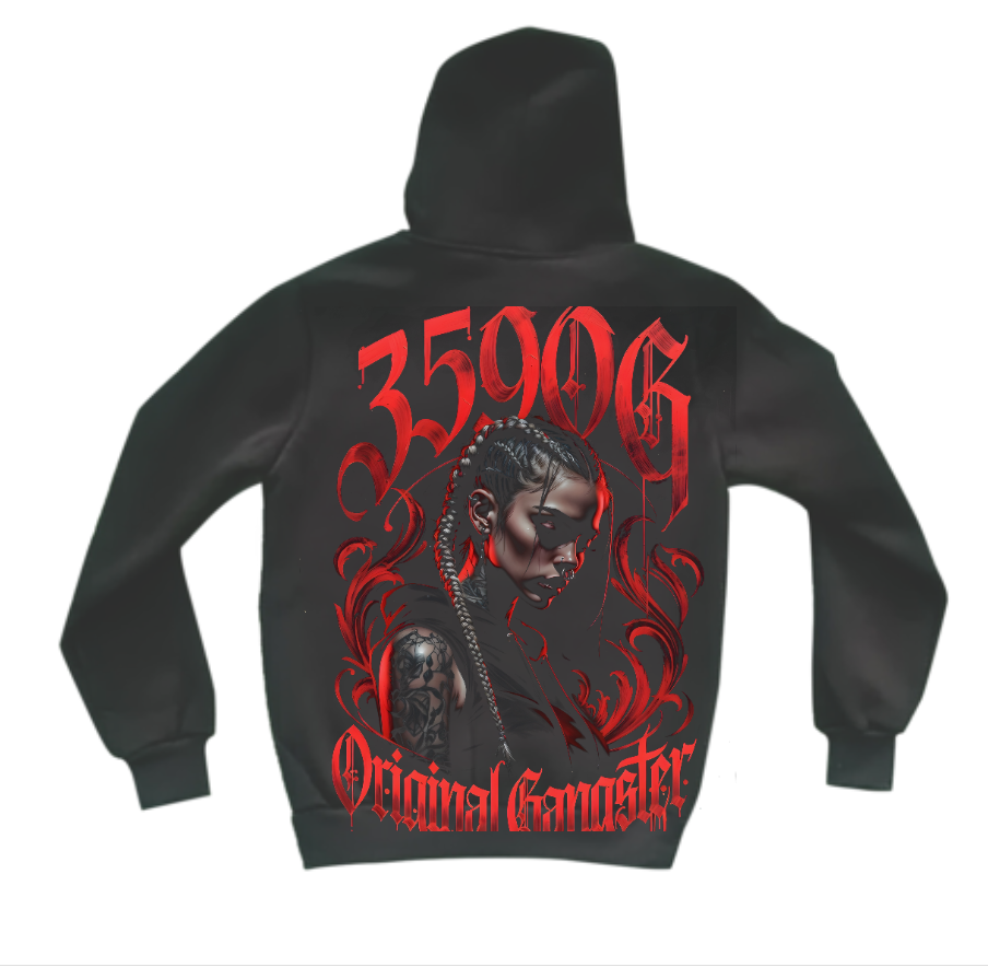 359OG Hoodie Girl Braids гръб