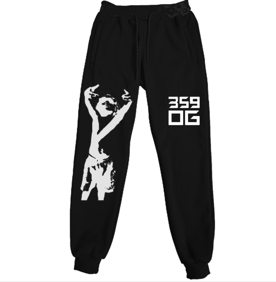 Черен анцуг 359OG Salute — отпред