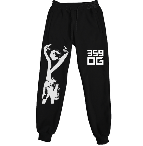 Черен анцуг 359OG Salute — отпред